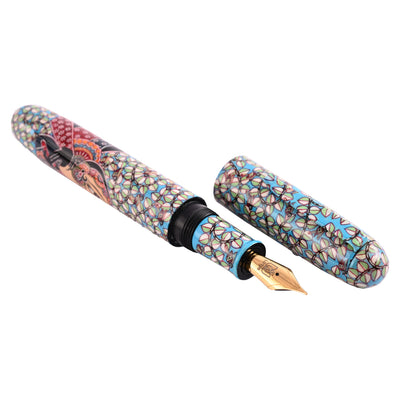 Lotus Shikhar Ebonite Fountain Pen - Radha Krishna (Special Edition) 2