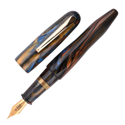 Lotus Vikrant Fountain Pen - Yellow Blue GT