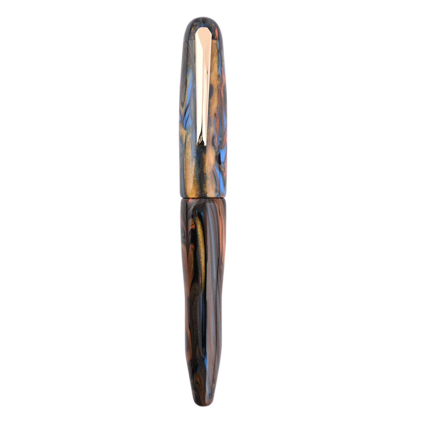 Lotus Vikrant Fountain Pen - Yellow Blue GT