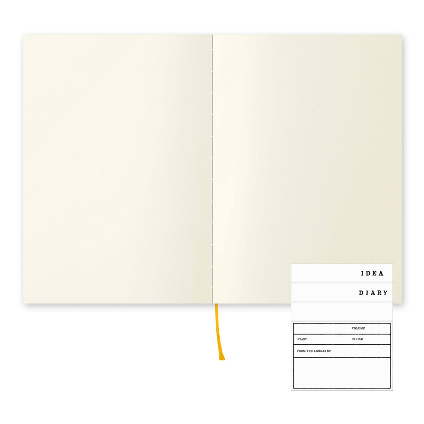 Midori MD Paper Ivory Notebook - A5 Plain 5