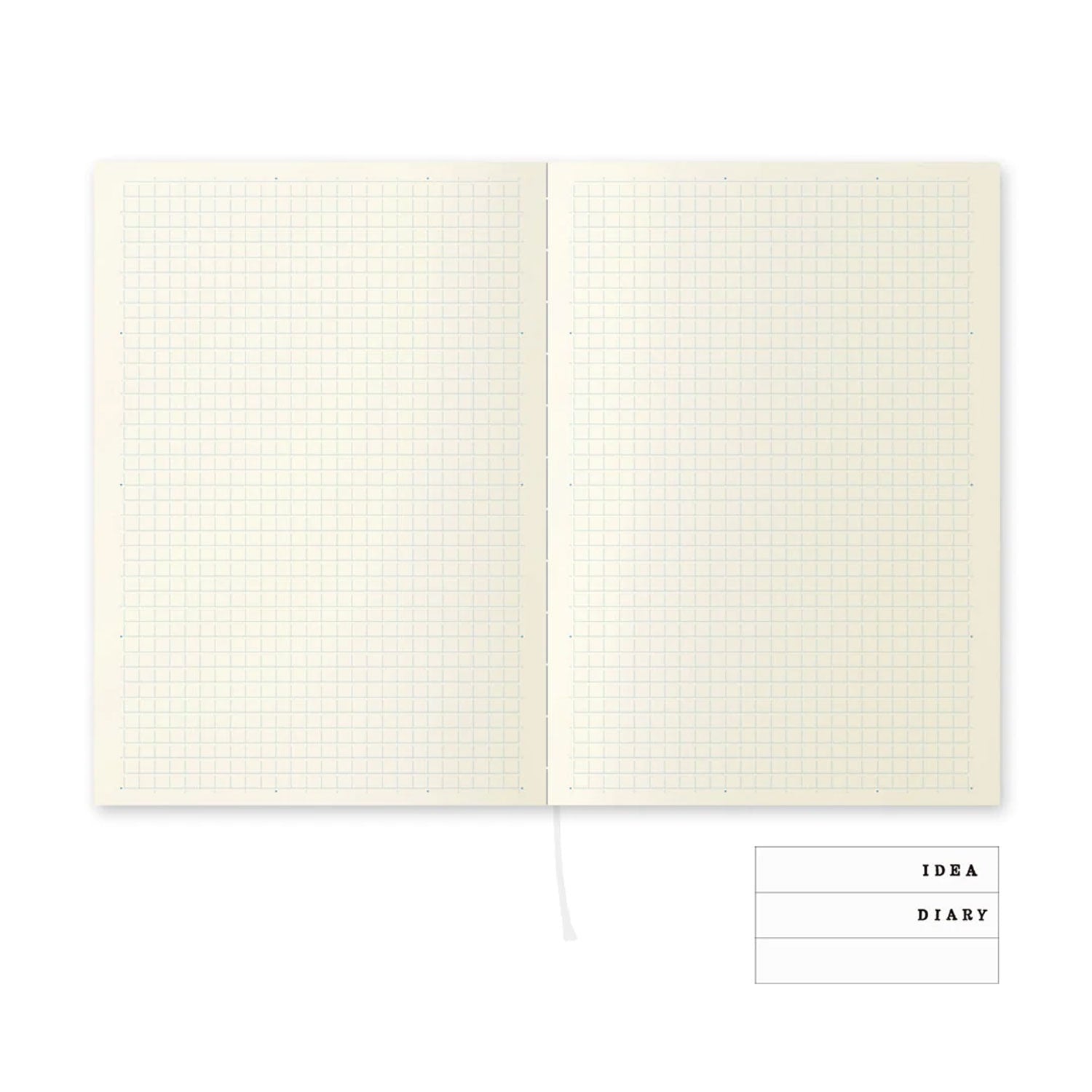 Midori MD Paper Ivory Square Ruled Notebook - A5 | Buy Online | Midori ...