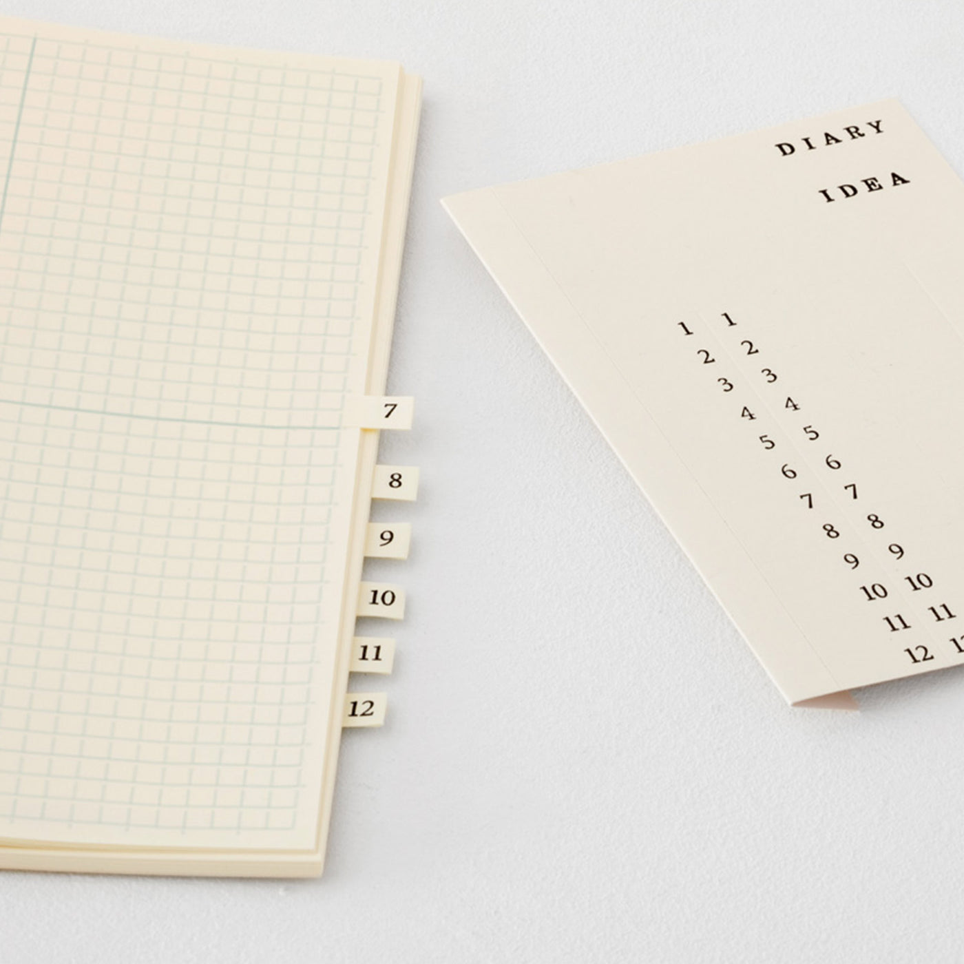 Midori MD Paper Ivory Notebook Journal - A5 Square Ruled 3