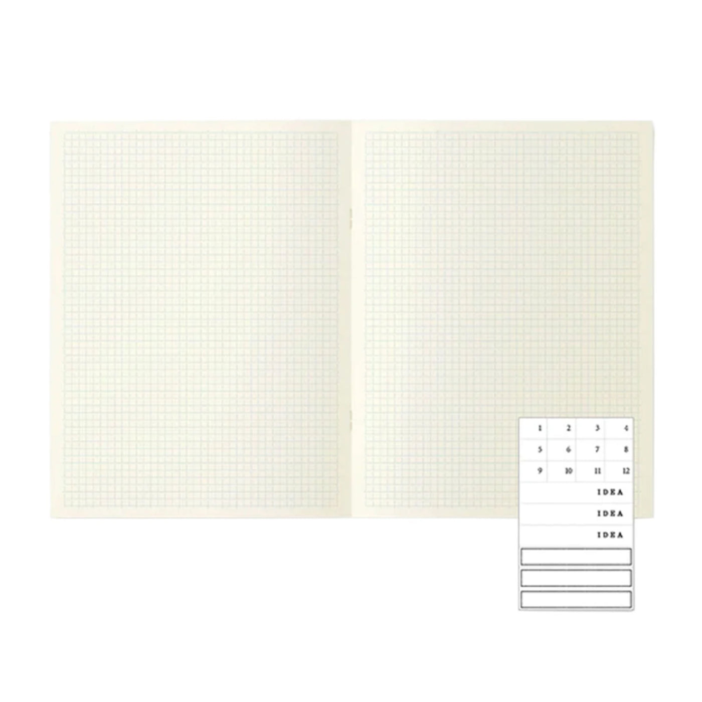 Buy MD Paper Grid Notebook 15308006 | Midori Notebooks Online | Makoba