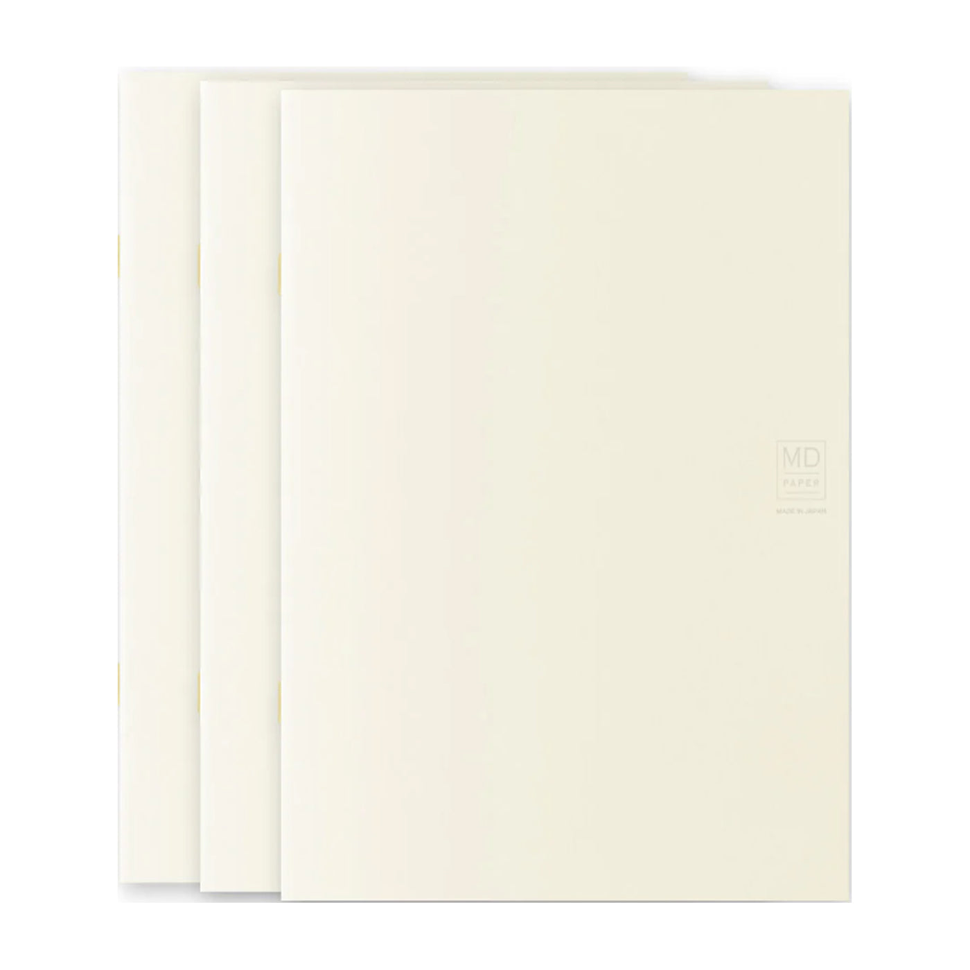 MD Paper Light Ivory Pack of 3 Slim Notebook - A5 - Ruled