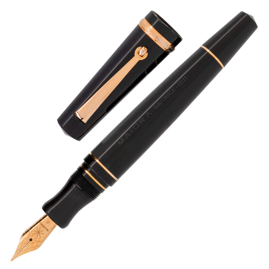 Maiora Aventus Fountain Pen - Onice Black RGT