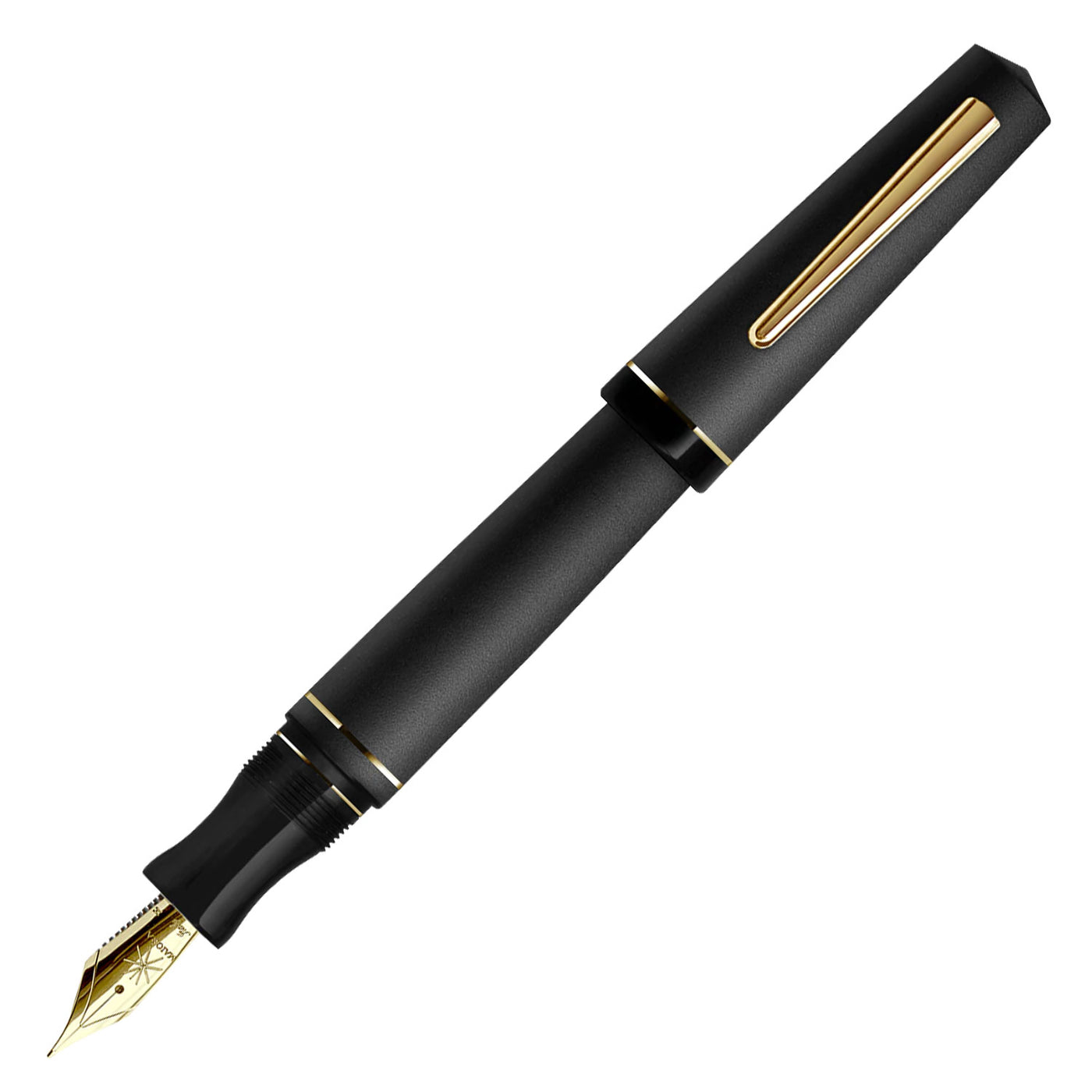 Maiora Impronte Oversize Fountain Pen - Matte Black GT 1