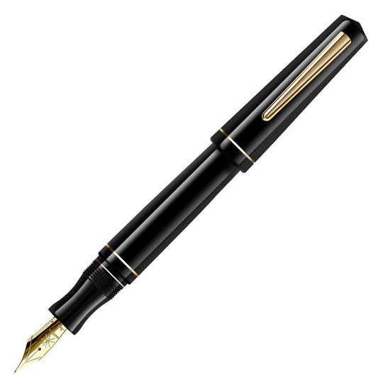 Maiora Impronte Oversize Fountain Pen - Mirror Black GT