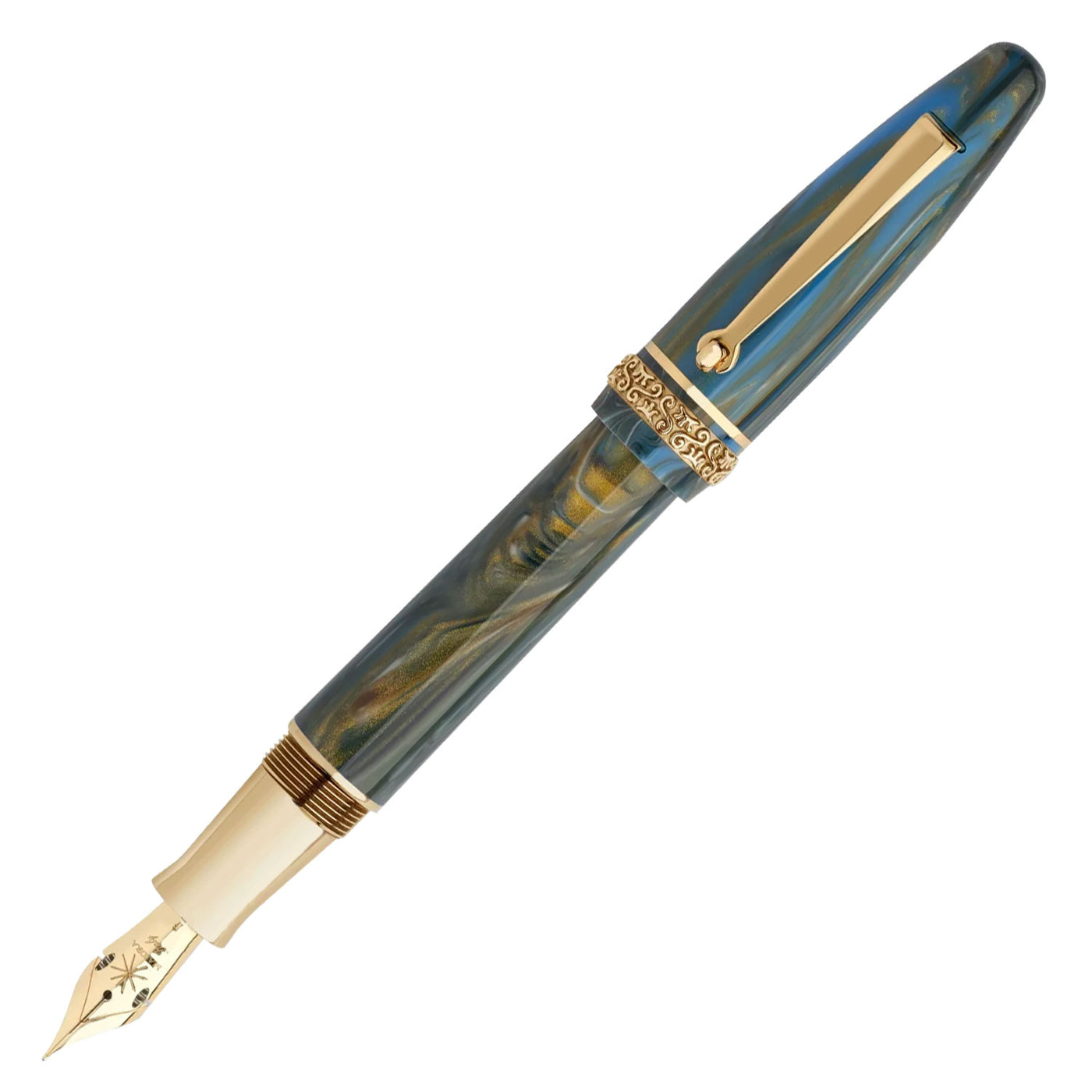 Maiora Ultra Ogiva Golden Age Fountain Pen - Wind GT 1