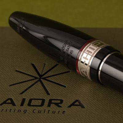 Maiora Hippocratica Fountain Pen - Black & Red