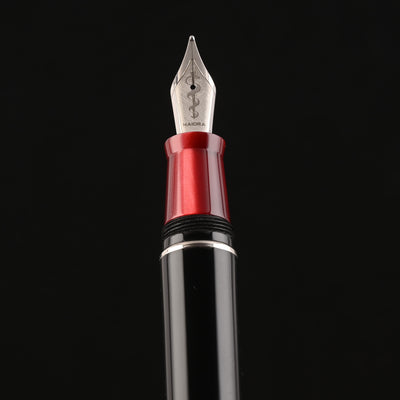 Maiora Hippocratica Fountain Pen - Black & Red