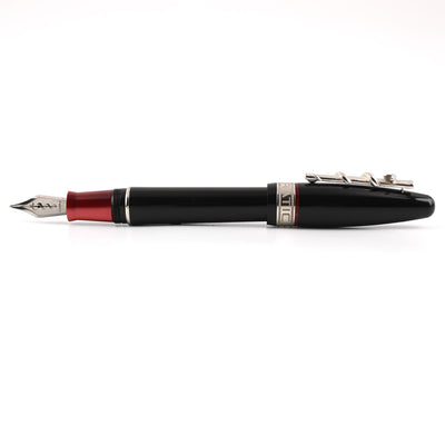 Maiora Hippocratica Fountain Pen - Black & Red