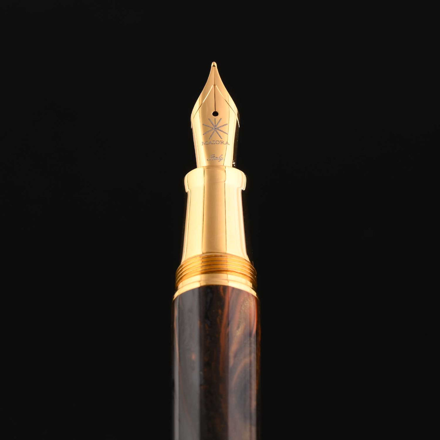 Maiora Ultra Ogiva Golden Age Fountain Pen - Earth GT 12