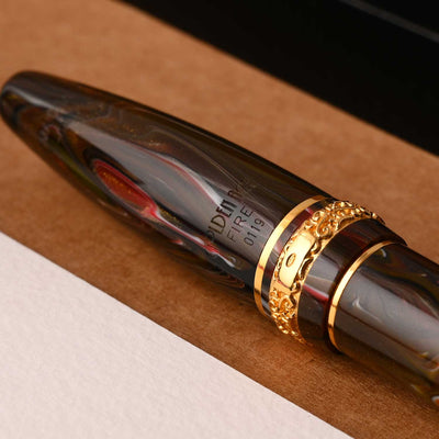 Maiora Ultra Ogiva Golden Age Fountain Pen - Fire GT 11