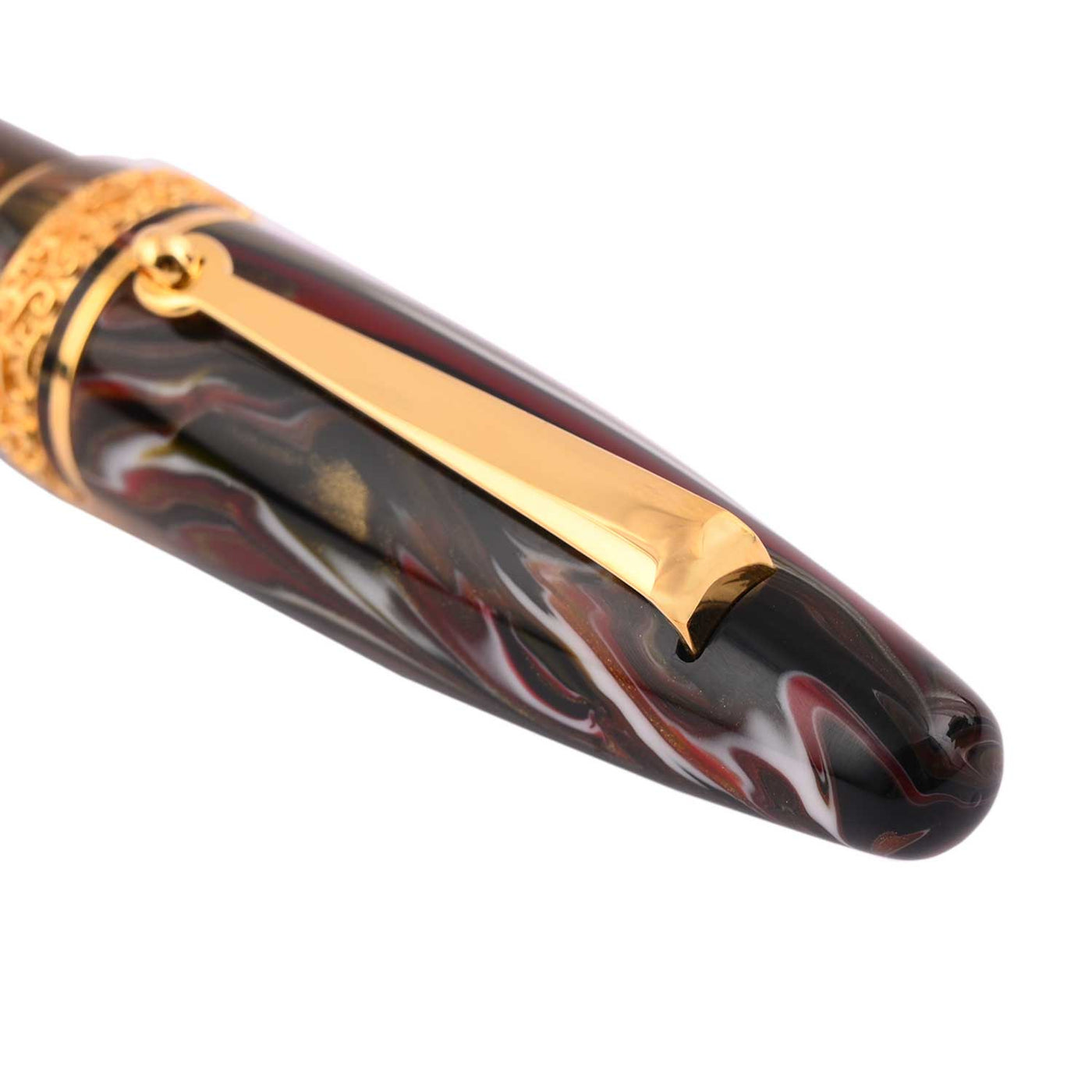 Maiora Ultra Ogiva Golden Age Fountain Pen - Fire GT 5
