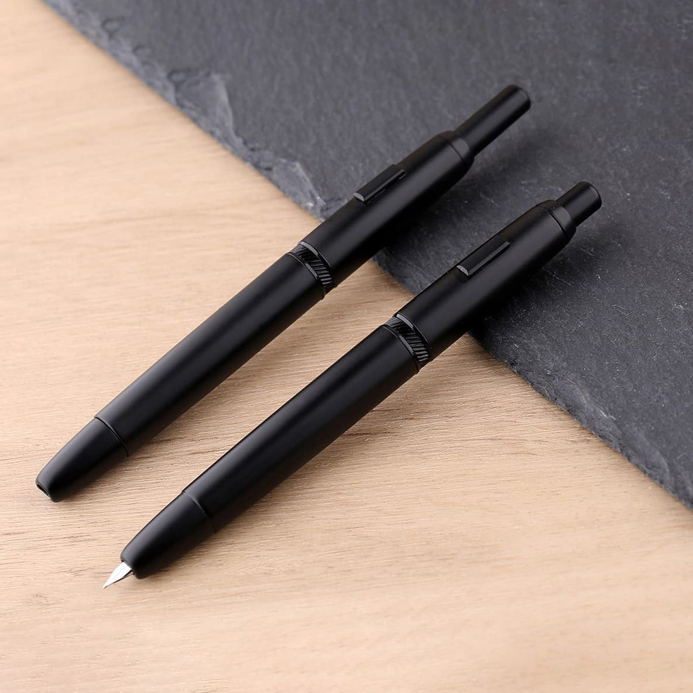 Majohn A1 Press Fountain Pen - Matte Black 8