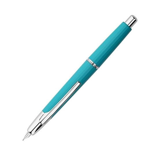 Majohn (Moonman) A2 Fountain Pen - Peacock Blue CT