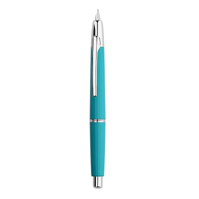 Majohn A2 Fountain Pen - Peacock Blue CT 3