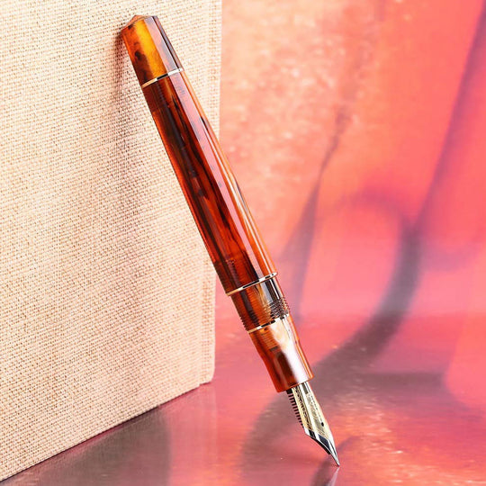 Majohn (Moonman) M800 Fountain Pen - Brown GT