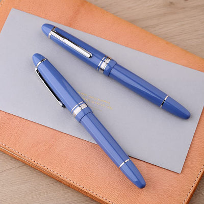 Majohn P136 Fountain Pen - Glacier Blue CT 10