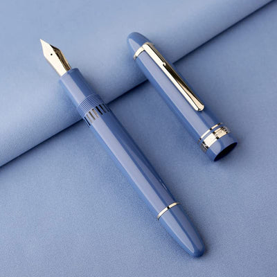 Majohn P136 Fountain Pen - Glacier Blue CT 5