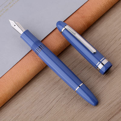 Majohn P136 Fountain Pen - Glacier Blue CT 6