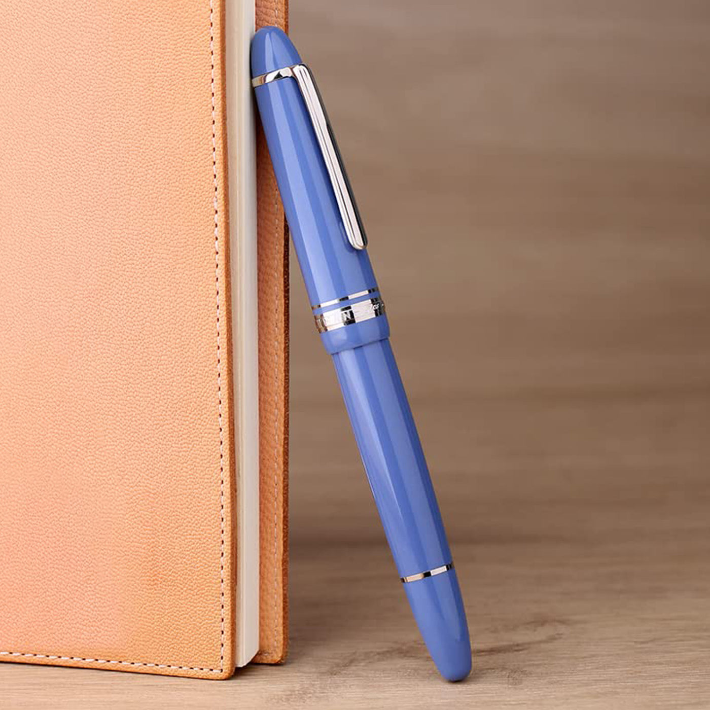 Majohn P136 Fountain Pen - Glacier Blue CT 8