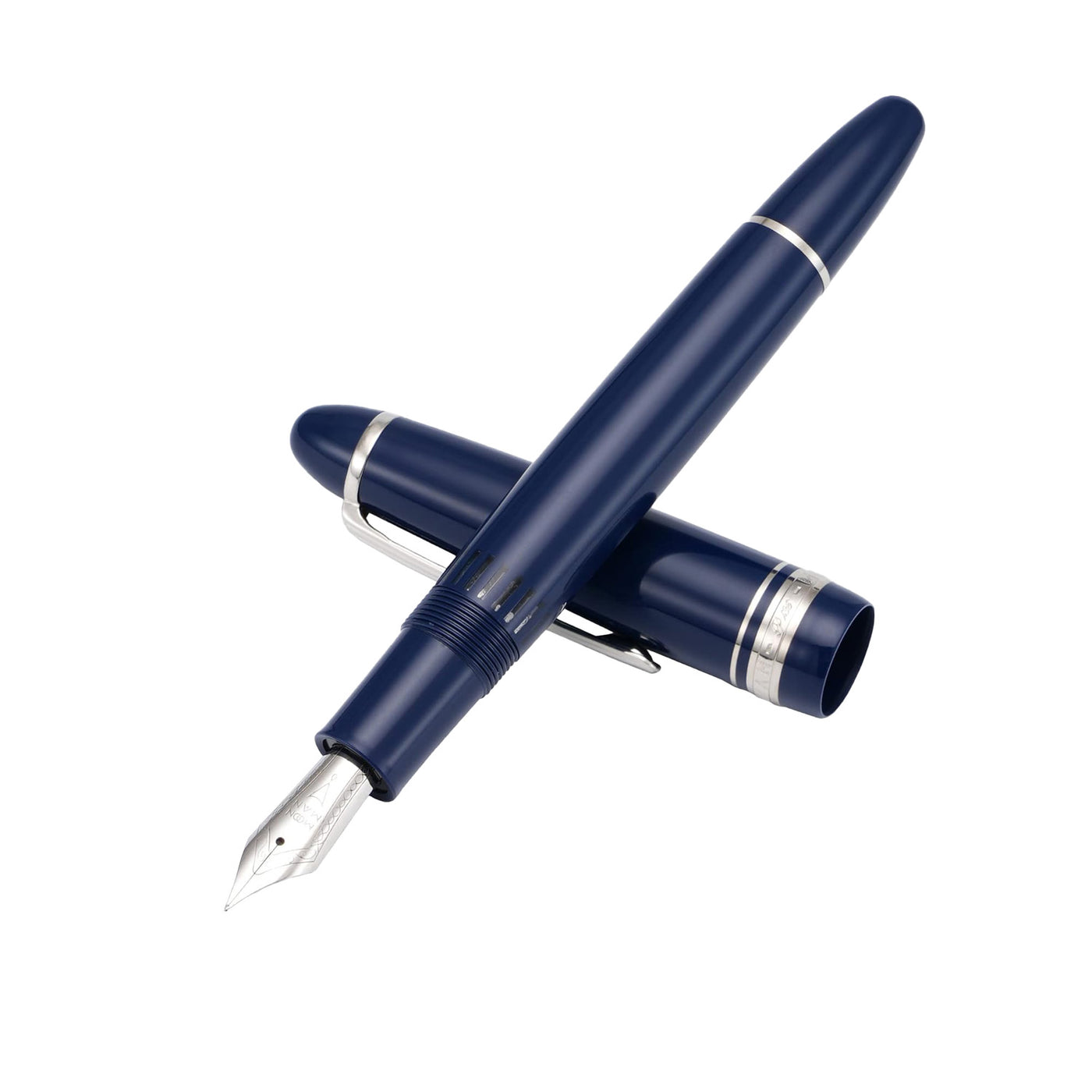 Majohn P136 Fountain Pen - Navy Blue CT 1