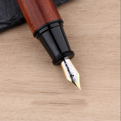 Majohn Q1 Fountain Pen - African Rosewood GT 3