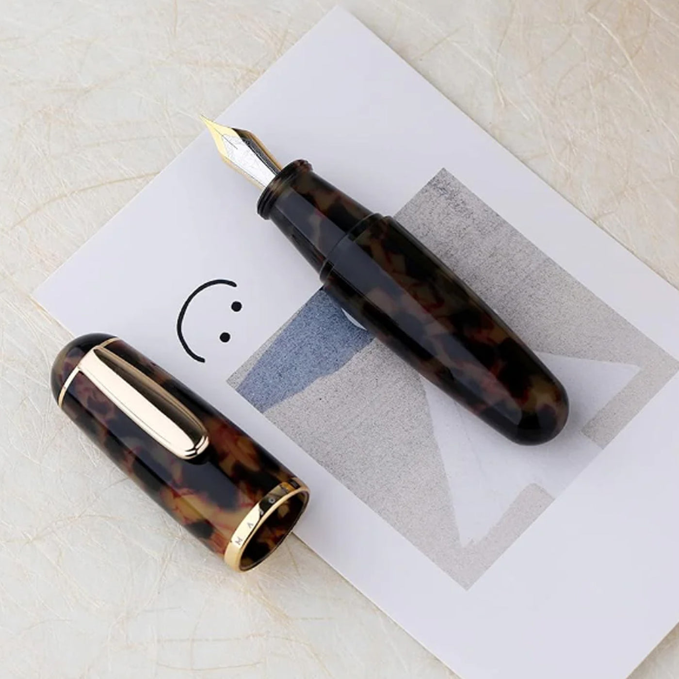 Majohn Q1 Fountain Pen - Hawksbill GT 1