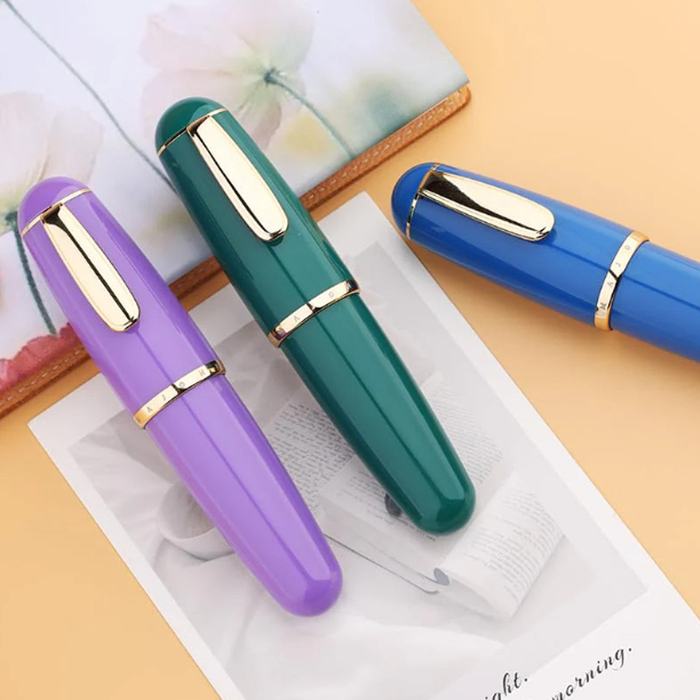 Majohn Q1 Fountain Pen - Lavender GT 8