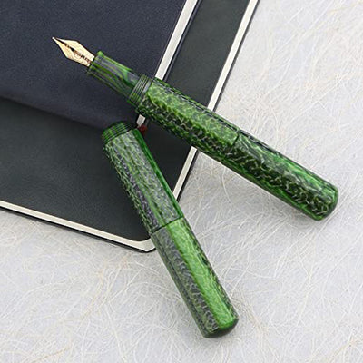 Majohn Wancai Mini Fountain Pen - Seaweed Green 1