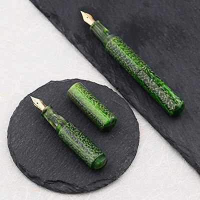 Majohn Wancai Mini Fountain Pen - Seaweed Green 4