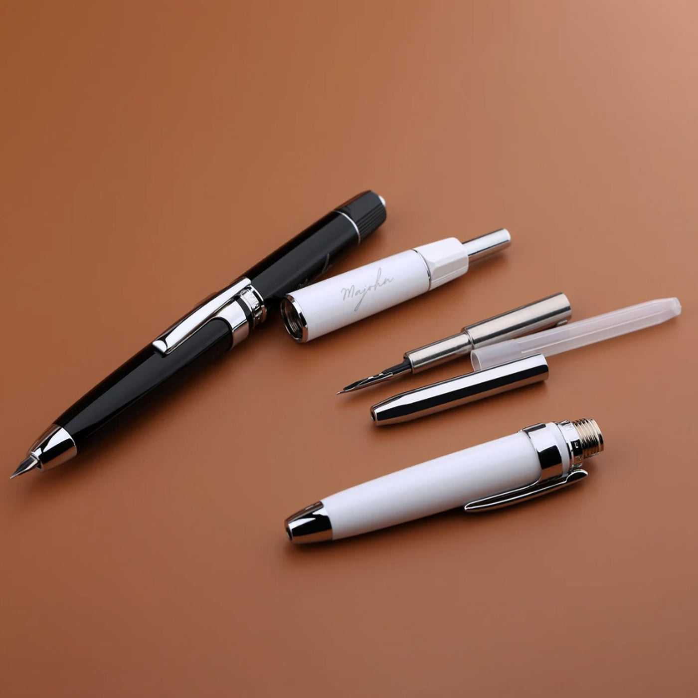 Majohn (Moonman) A3 Fountain Pen - Black CT 7