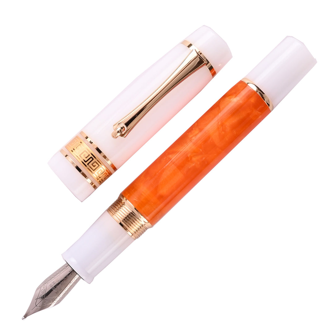 Moonman Majohn M400 Glazed Yellow Fountain Pen | Moonman