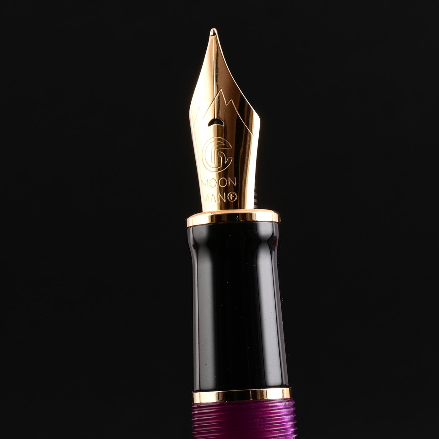 Majohn (Moonman) M600S Fountain Pen - Dreamy Purple GT 10