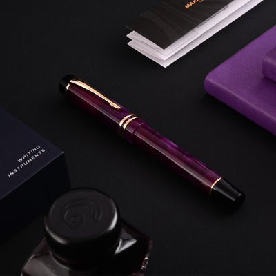 Majohn (Moonman) M600S Fountain Pen - Dreamy Purple GT 12