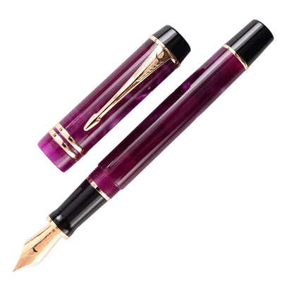 Majohn (Moonman) M600S Fountain Pen - Dreamy Purple GT 1