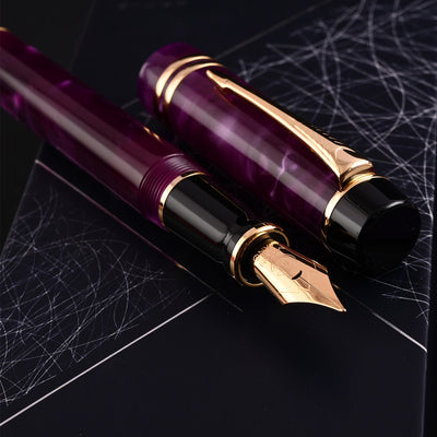 Majohn (Moonman) M600S Fountain Pen - Dreamy Purple GT 8