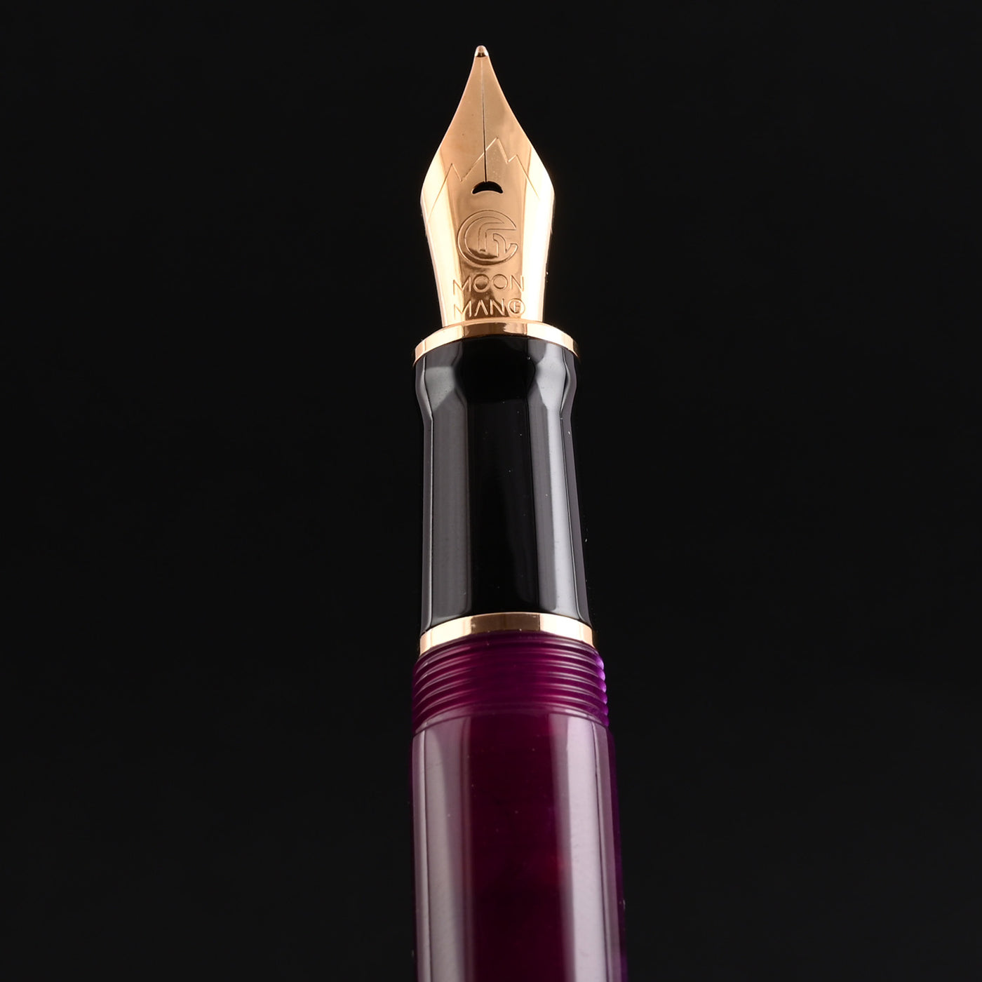 Majohn (Moonman) M600S Fountain Pen - Dreamy Purple GT 9