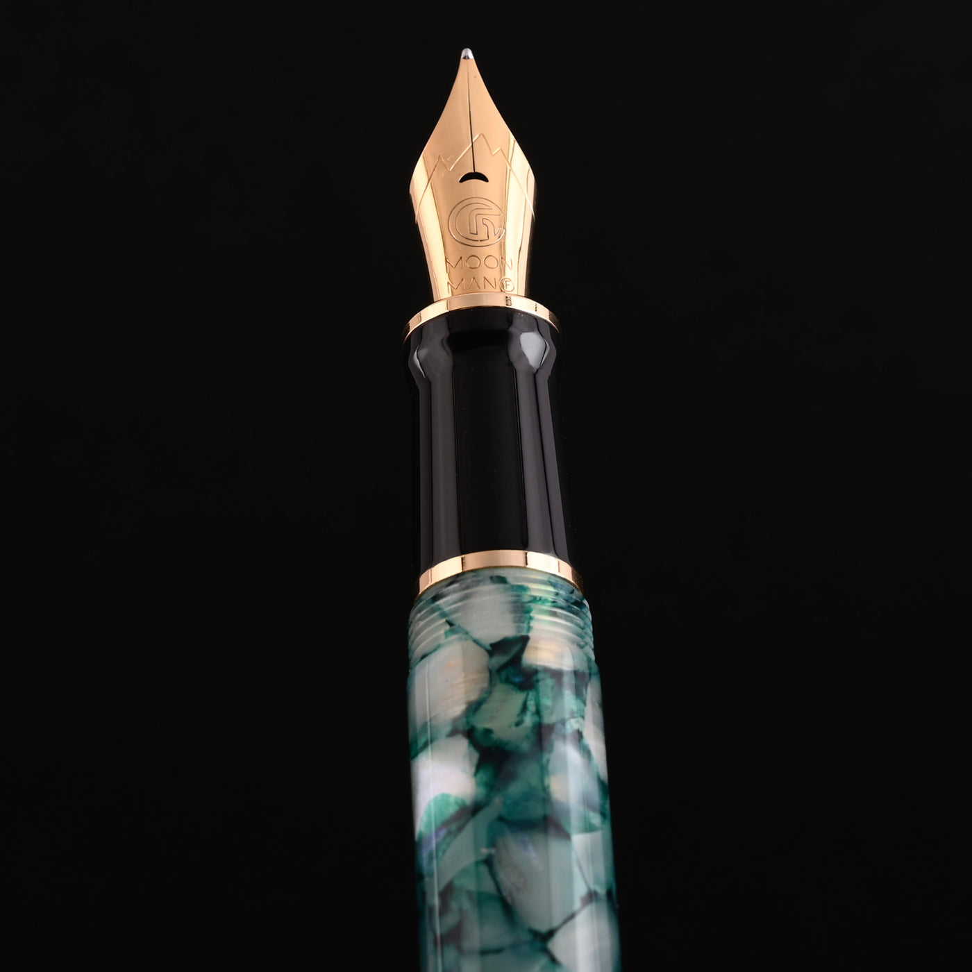 Majohn (Moonman) M600S Fountain Pen - Turquoise GT 10