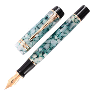 Majohn (Moonman) M600S Fountain Pen - Turquoise GT 