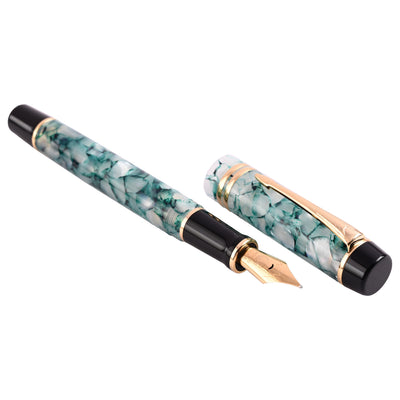 Majohn (Moonman) M600S Fountain Pen - Turquoise GT 2