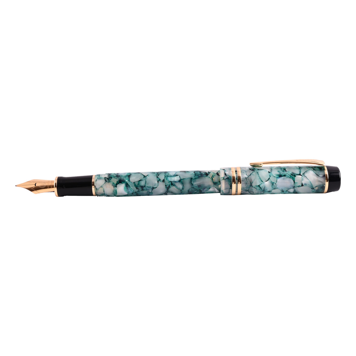 Majohn (Moonman) M600S Fountain Pen - Turquoise GT 6