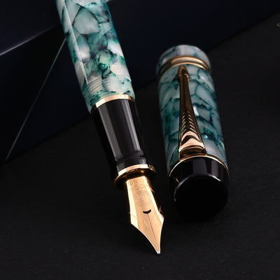 Majohn (Moonman) M600S Fountain Pen - Turquoise GT 8