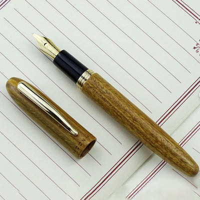 Majohn (Moonman) M6 Fountain Pen - Green Sandalwood GT 6