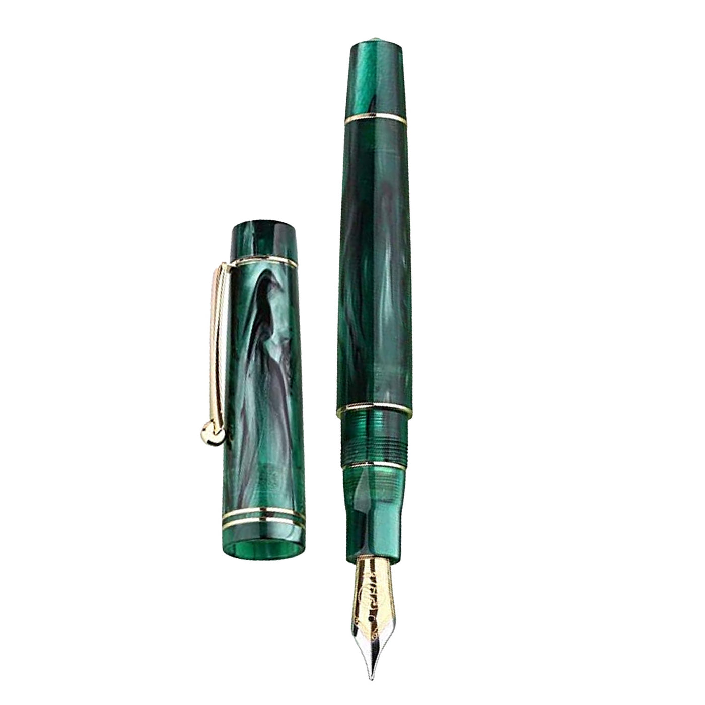 Majohn (Moonman) M800 Fountain Pen - Green GT 3