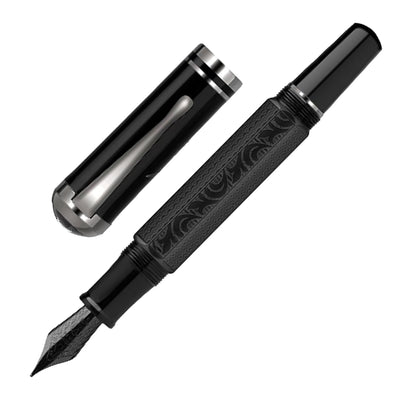 Majohn (Moonman) P138 Fountain Pen - Black Stem 1