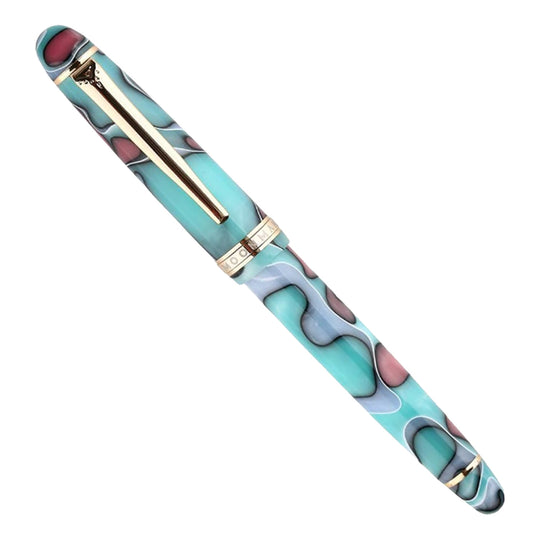 Majohn (Moonman) S3 Fountain Pen - Lake Blue GT