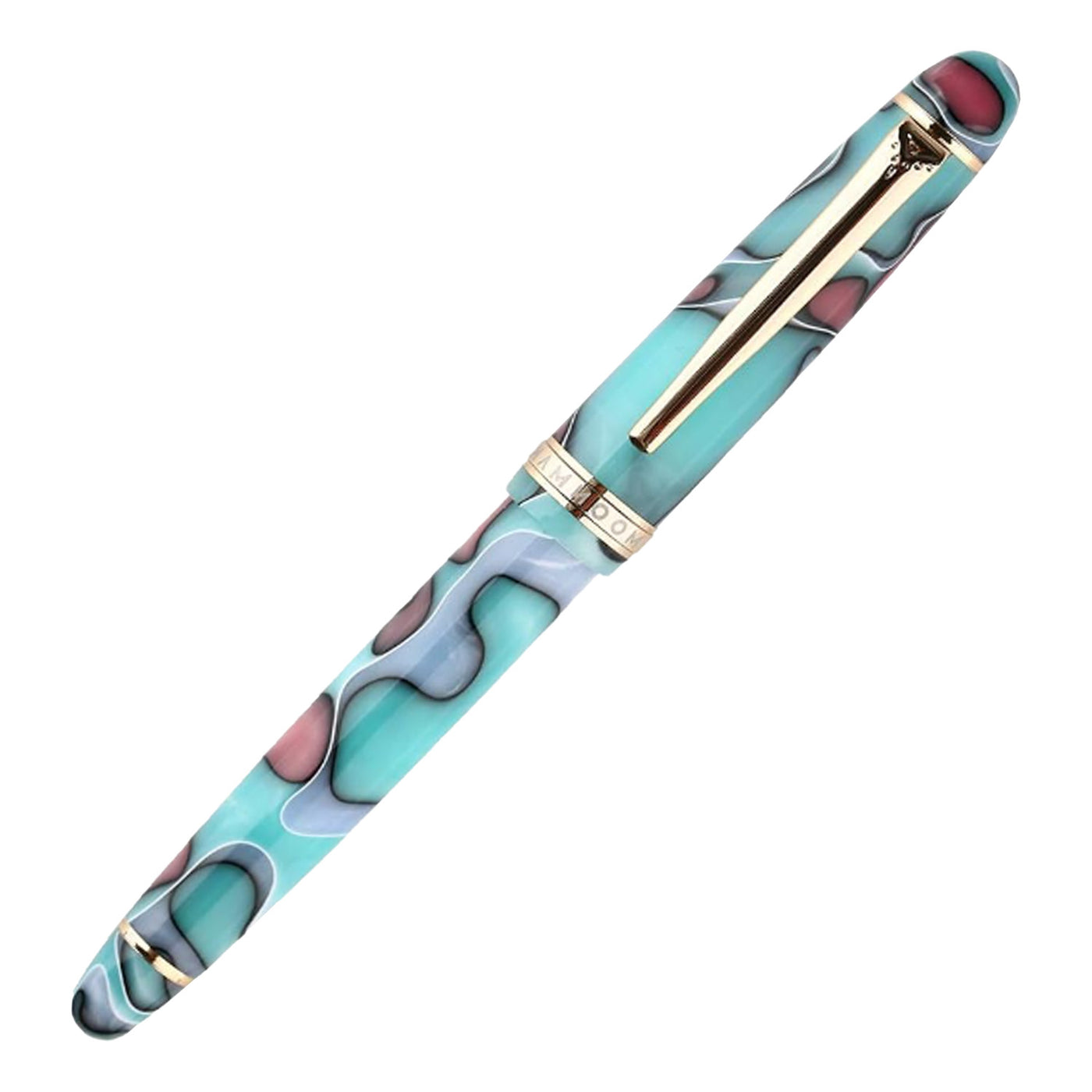 Majohn (Moonman) S3 Fountain Pen - Lake Blue GT 2