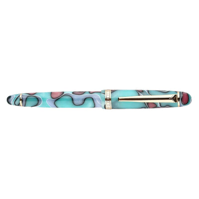 Majohn (Moonman) S3 Fountain Pen - Lake Blue GT 4